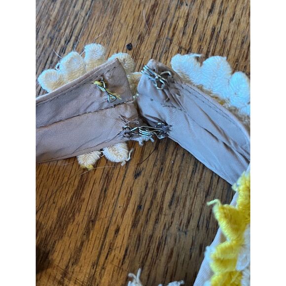 Vintage Lilli Diamond California White Daisy Bodice Maxi Dress  Women's Sz Small - Picture 6 of 12